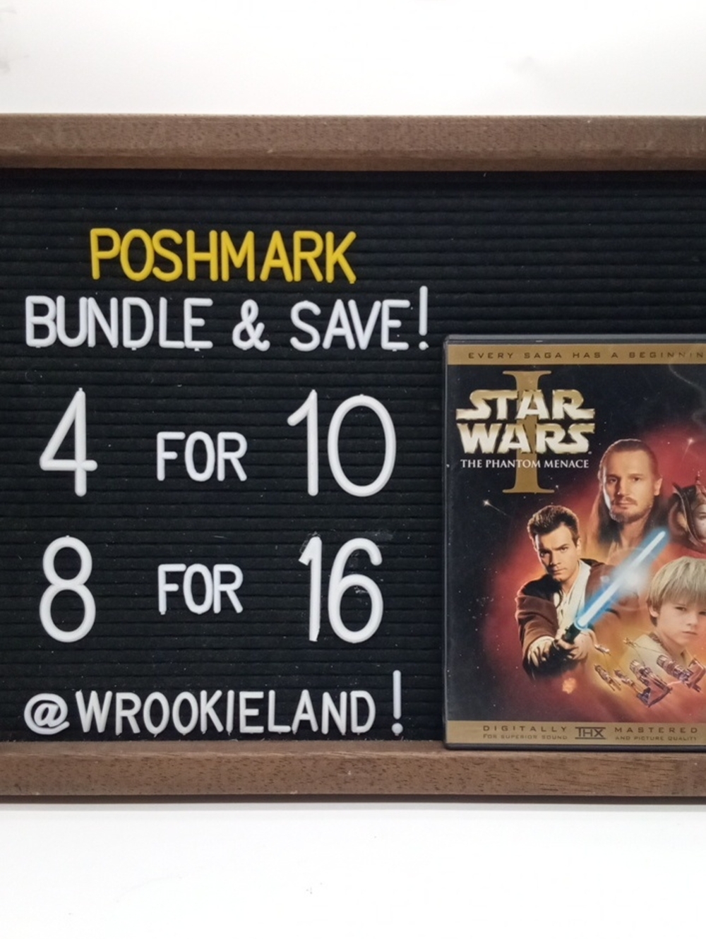 Star Wars I The Phantom Menace DVD#H99
